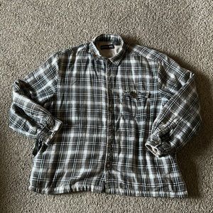 plaid oversized jacket